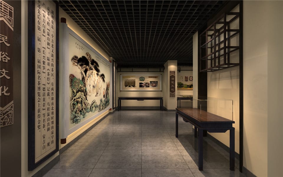 民俗文化博物馆展览设计图